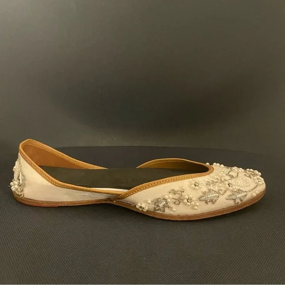 Beaded Leather Flats - Picture 5 of 14